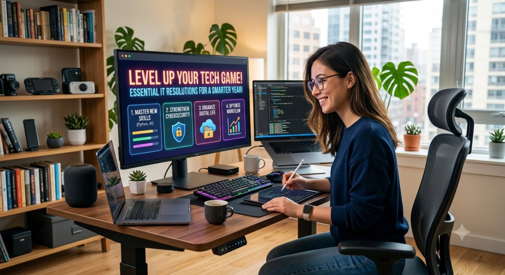 Level Up Your Tech Game: Essential IT Resolutions for a Smarter Year!