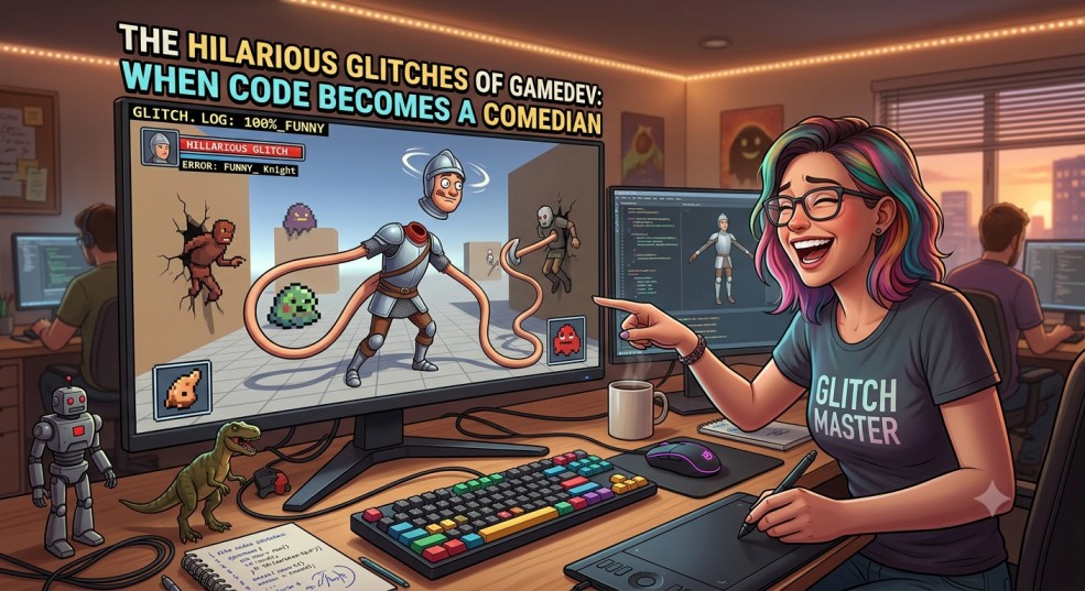 The Hilarious Glitches of Gamedev: When Code Becomes a Comedian