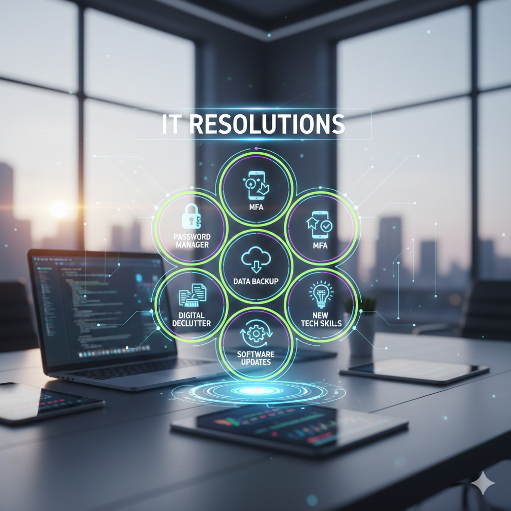 Level Up Your Tech Game: Essential IT Resolutions for a Smarter Year!